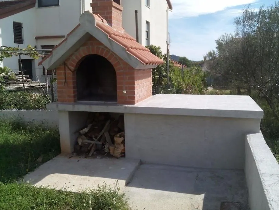 Holiday House In Preko With Sea View, Terrace, Air Conditioning, Wifi 0*,